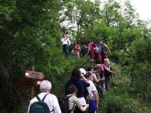 Tufillo passeggiata sul sentiero maurizio salvatore